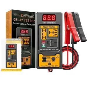 Car Relay Tester  RT01 Universal 11-25V Automotive Car Battery Voltage Tester Check LED Indicator Light Relay Diagnostic