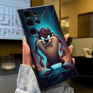 Phone case: Warner Bros Licensed  Taz the Tasmanian Devil Cartoon Phone Case for /Galaxy S25/S24/S23/Ultra/Plus/FE Series(Multi-Model Compatible), Shockproof with  Protection, Protective Gift