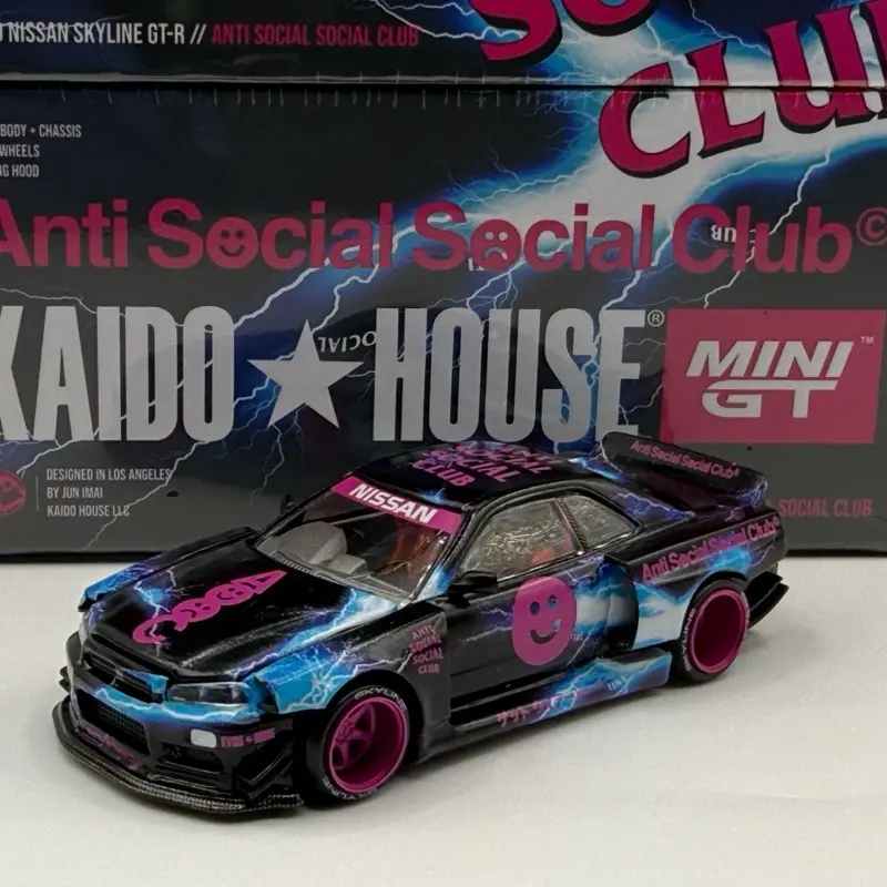 Kaido House 1:64 Nissan Skyline GTR R34 ASSC - TikTok Shop