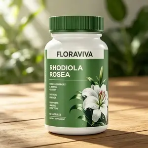 Rhodiola Rosea Supplement - Golden Root Adaptogen Capsules - Rhodiola Rosea Extract Powder Alternative withSalidroside for Stress Support Energy, Focus &Performance