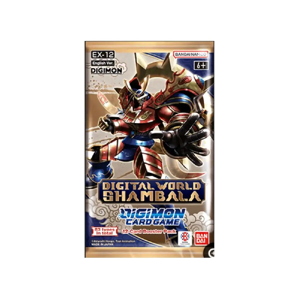Digimon Shambala english tcg booster PACK