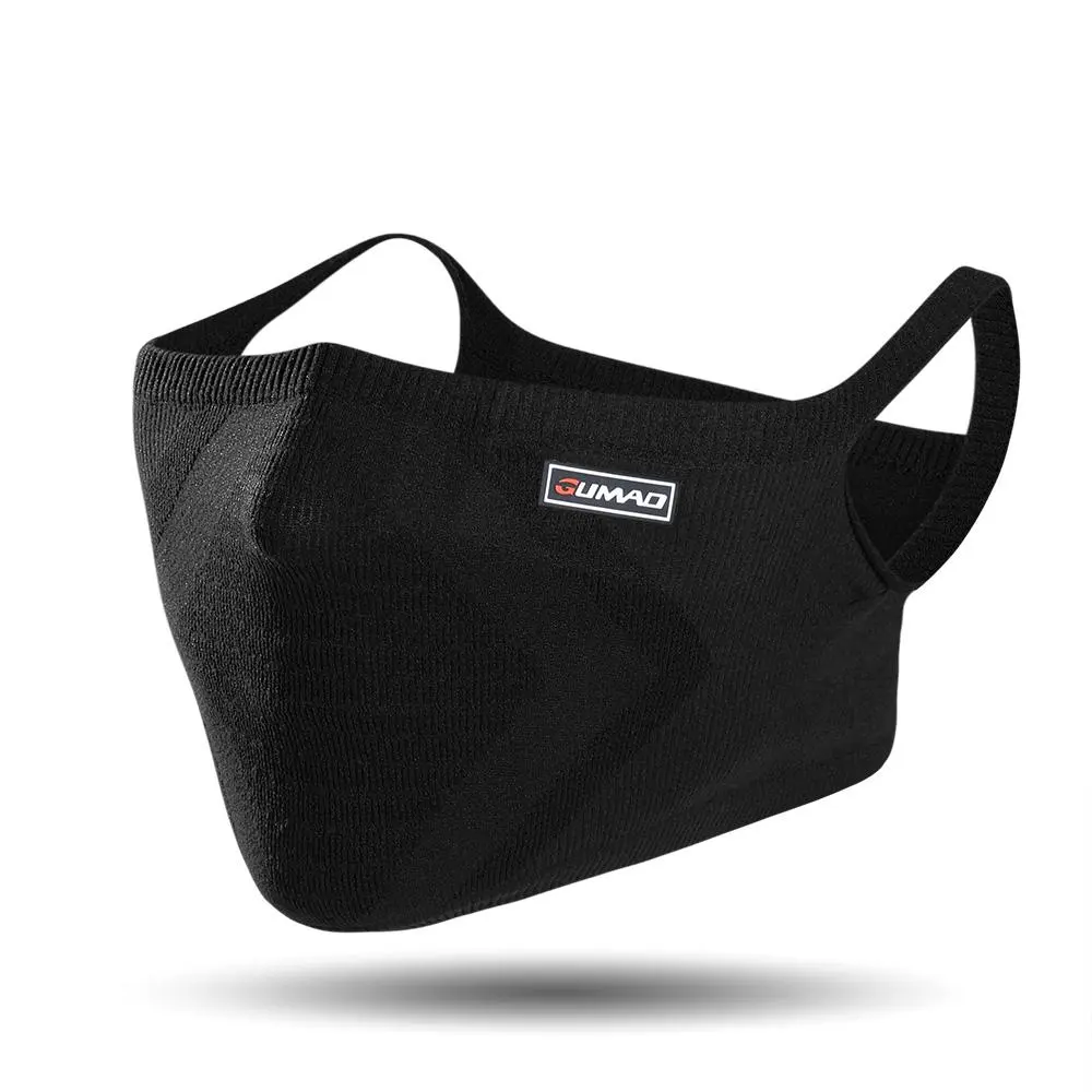 Letter Print Sports Face Mask, 1 Count Breathable Sweat Absorbing Elastic Protective Face Mask, Reusable Face Cover for Hiking Outdoor Running, Mask Windproof, Athletic Face Masks, Breathable Face Covering