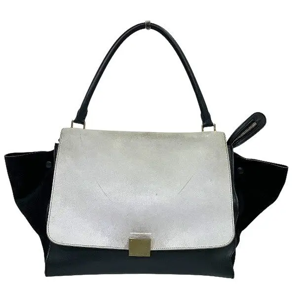 Pre-owned Celine Canvas Shoulder Bags Trapeze Leather Handbag
