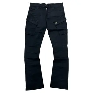 APPRV - Flare Cargo Pants - Black