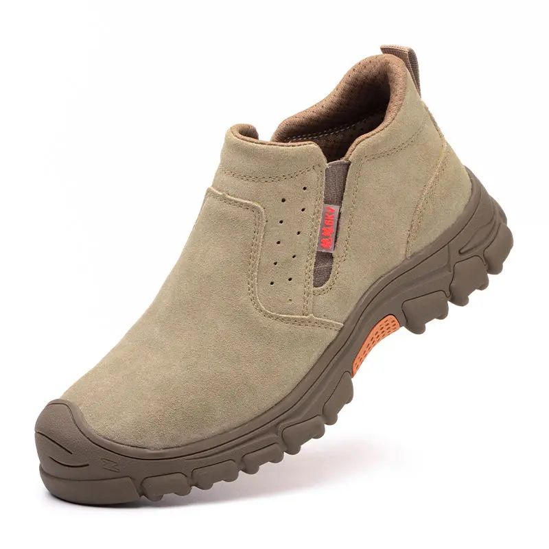 Men's Safety Shoes Fireproof Authentic Welding Anti-scald Wear-resistant All-season-top Shoes Construction Site Work Shoes Breathable Women