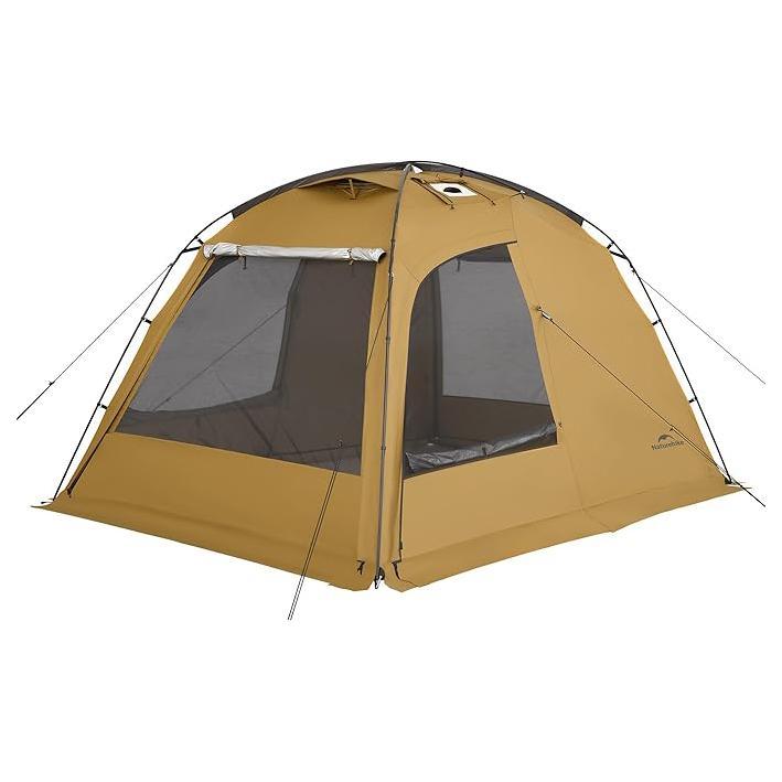 Naturehike Massif Hot Tent with Stove Jack, 4 Season Ultralight Winter Tent, Waterproof Windproof Camping Tent with Room and Vestibule