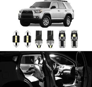 Pcs Super Bright K White LED Interior Light Bulbs Kit Package for     Runner + and Install Tool (White)
