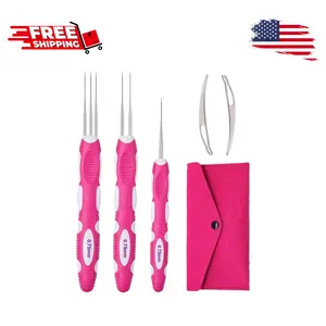 3pcs Dreadlock Crochet Needle 0.75mm