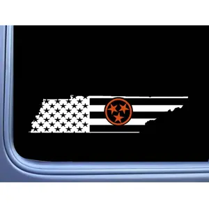 Tennessee Sticker OS 048 vinyl 8" Decal state