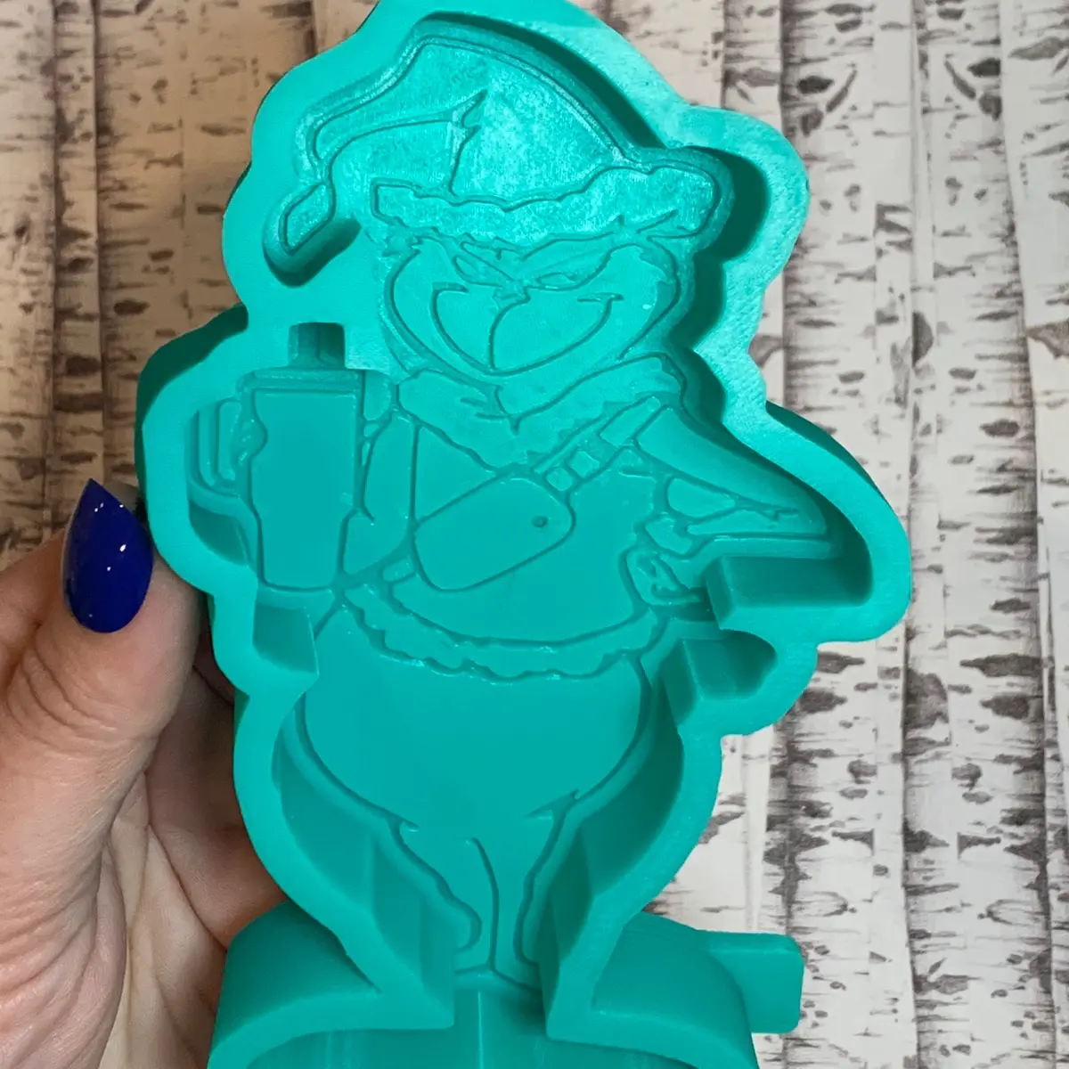 Bougie Green Man Freshie Mold Bougie Green Man Freshie Mold