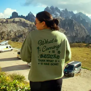 Lucky Crewneck in Olive