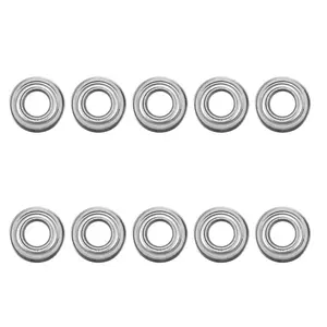 10PCS MF84ZZ LF840ZZ Shielded Flanged 4 x 8 x 3MM Model Ball Flange Bearing