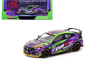 TARMAC WORKS 1:64 Honda Civic Type R FK8 scale diecast