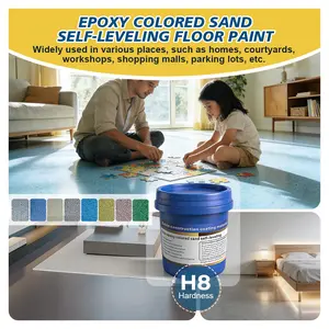 Epoxy Floor Paint that Can be Operated without Prior Experience Just Open It and Start Using It Epoxy Sand Leveling Paint