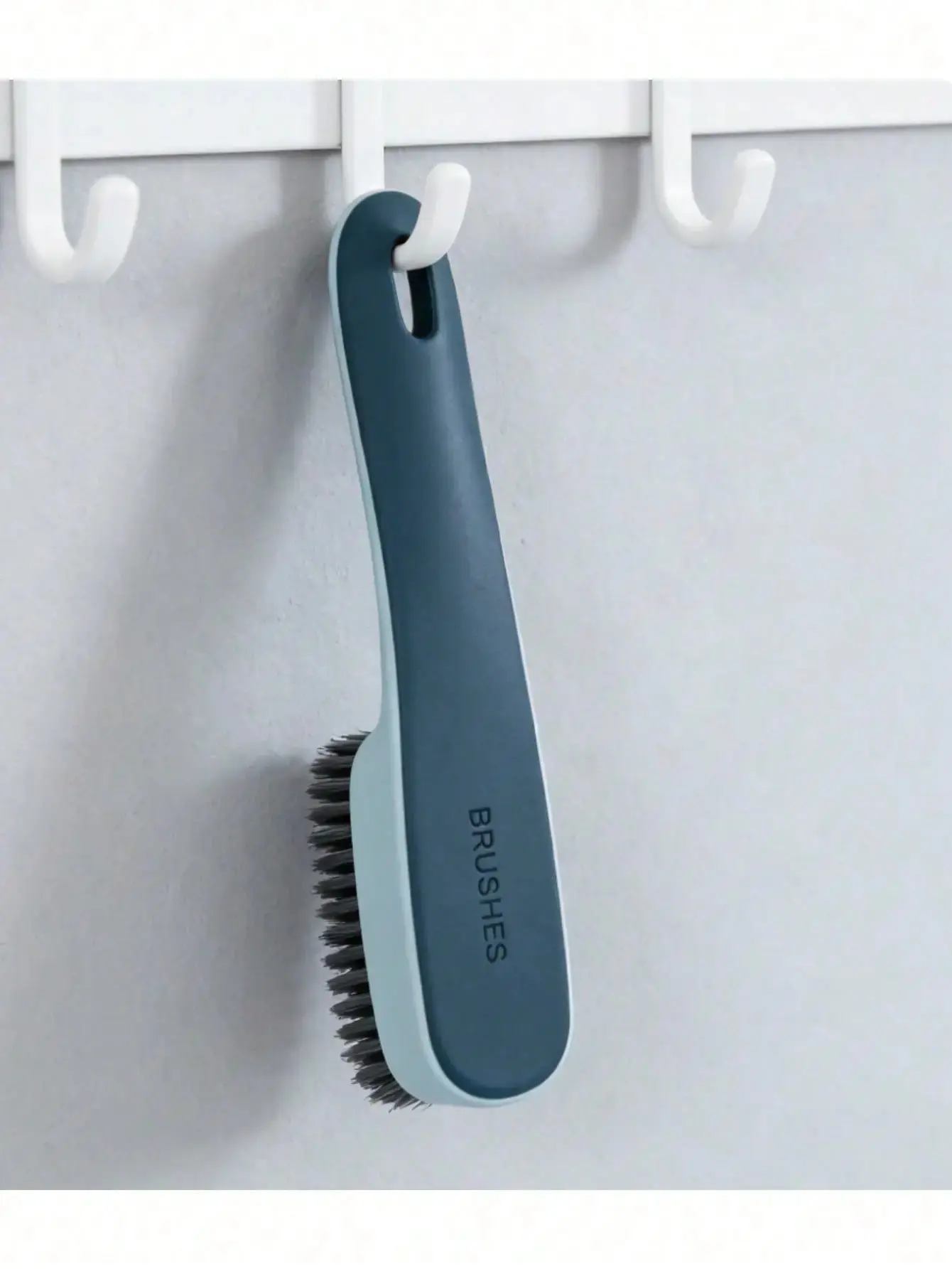 Plastic Shoe Cleaning Brush, Durable Household Cleaning Tool for Shoes & Clothes, Efficient Daily Use Cleaner Accessory