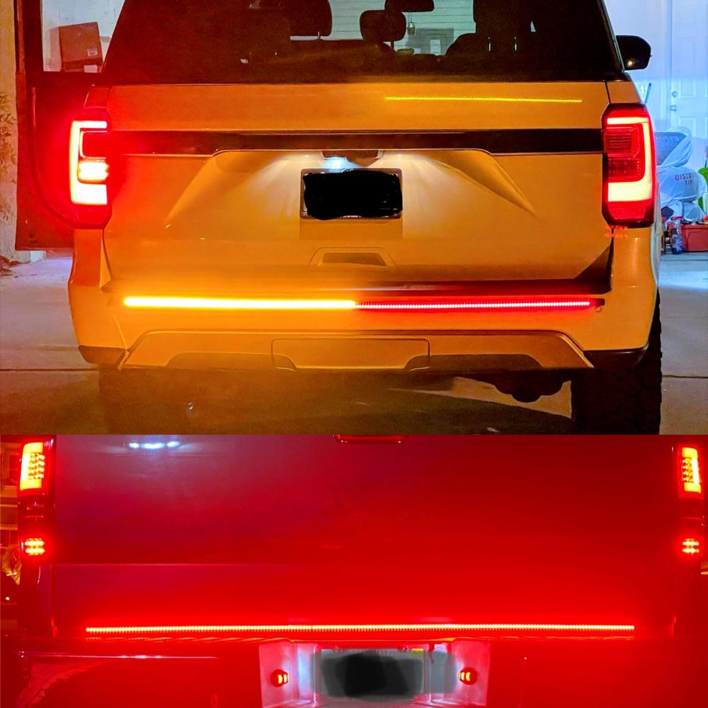 AUXITO 48"/60" LED Strip Tailgate Light Bar Reverse Brake Signal For Chevy Ford Dodge GMC Truck AUXITO 48"/60" LED Strip Tailgate Light Bar Reverse Brake Signal For Chevy Ford Dodge GMC Truck