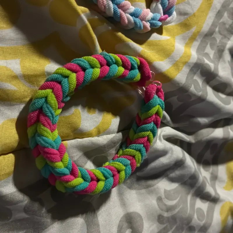 Rainbow loom 2 colors 3 dollars each