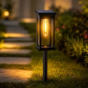 6pc Pathway Solar Powered Stake Lights