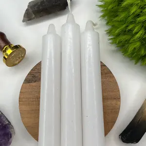 White Taper Candles