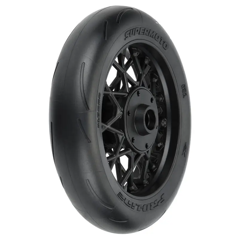 Pro-Line 1/4 Supermoto S3 Motorcycle Front Mounted Tires Losi PROMOTO MX