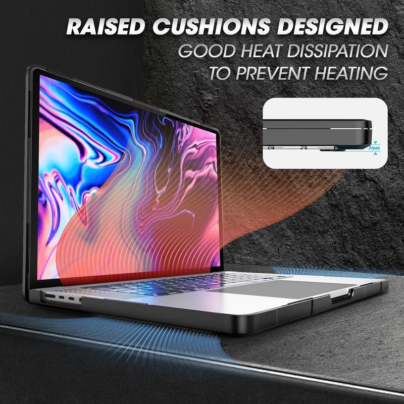 SUPCASE CASE for MacBook MacBook Pro M3 / M3 Pro / M3 Max (2023) & M2 Pro / M2 Max A2779 (2023) & M1 Pro / M1 Max A2442 (2021) / Air / Pro, Hard Shell Protective Cover for MacBook Pro 14 laptop case