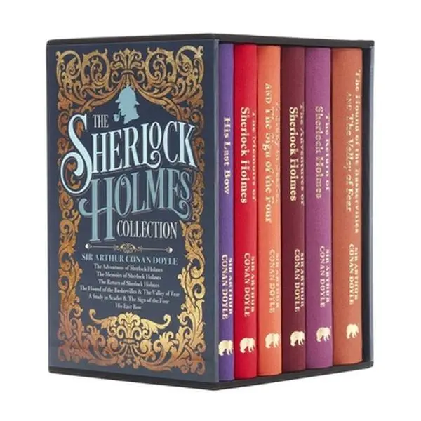 The Sherlock Holmes Collection: 6-Book Hardcover Complete Set, Classic Edition Deluxe Book Bundle, Boxed Set by Arthur Conan Doyle