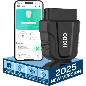 OBD2 Scanner  5.4 by  -  Scanner for  iOS & Android -  Diagnostic Tool  [2026 Version] - OBDII/EOBD Check Engine Light -  Code Reader - Reset/Clear Error Code