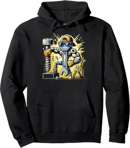 Super fun craftsman for all hobbyists and screwdrivers Pullover Hoodie