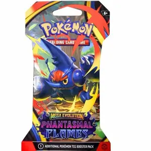 Phantasmal Flames Sleeved Mega Evolution Booster Packs