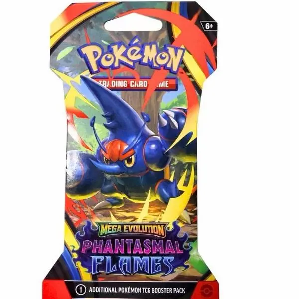 Phantasmal Flames Sleeved Mega Evolution Booster Packs