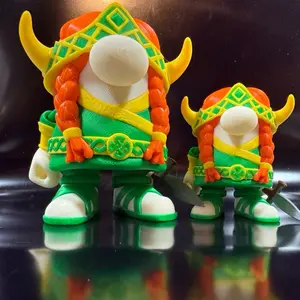Viking Princess 3D Print – Small Figurine Decor