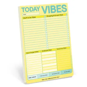 It's a Vibe Pad, To Do Pad, Shopping and Errands List Pad
