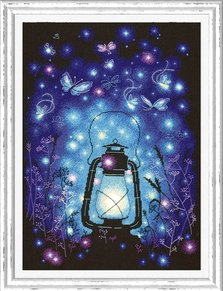 Magic Light Counted Cross Stitch Kit by Magic Needle 89-02
