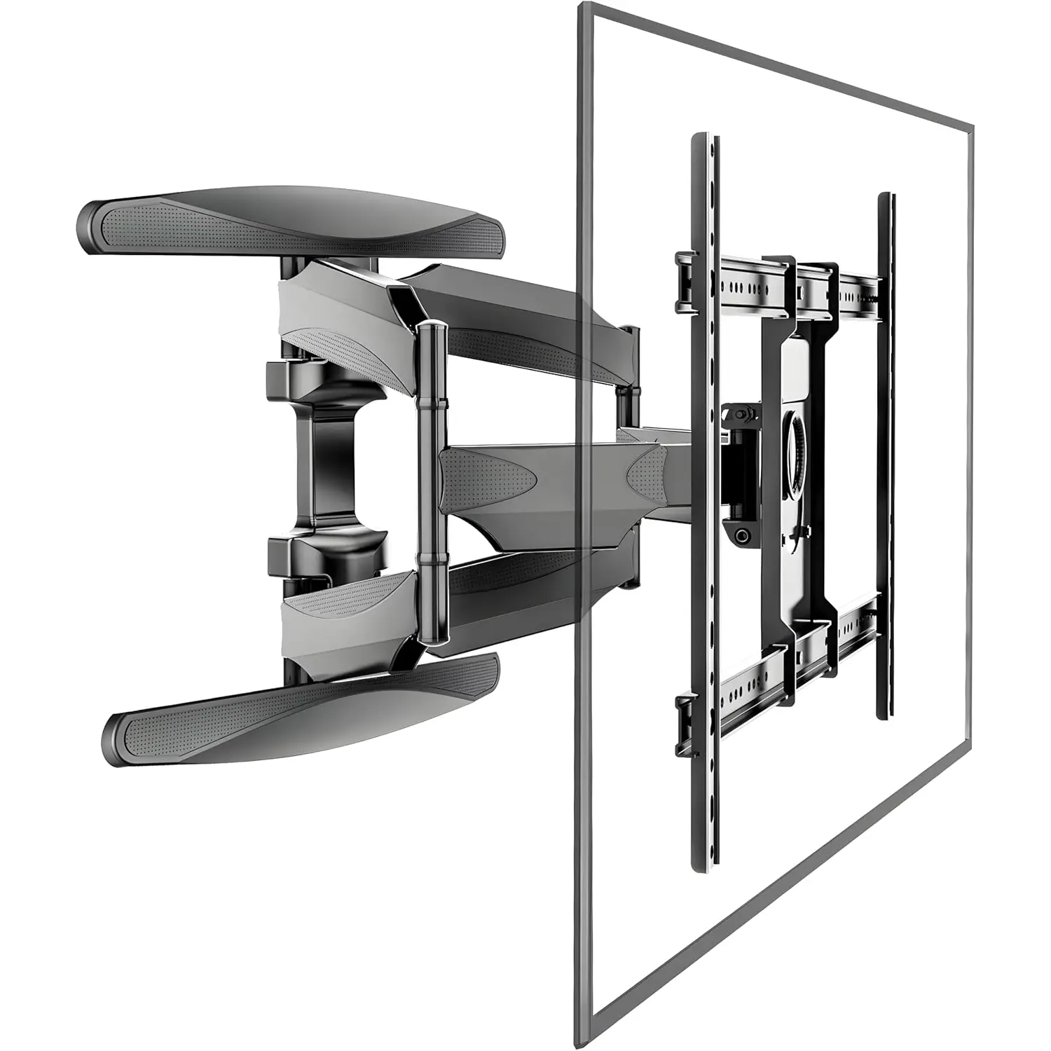Universal Full Motion TV Wall Mount for 40-85 Inch TVs, Swivel, Tilt & Extend, Heavy Duty Bracket for Flat/Curved Screens, 150 lbs Capacity, VESA 200x200 to 600x400mm, Fits 55, 65, 75 Inch TVs