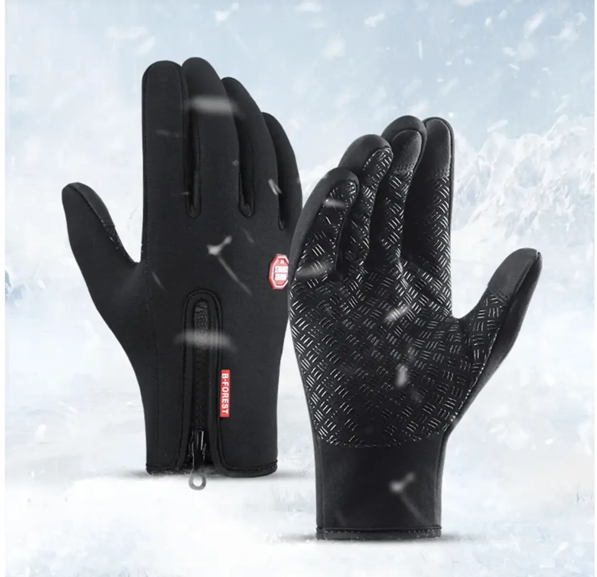 Winter Gloves Touch Screen Riding Motorcycle Sliding Waterproof Sports Gloves