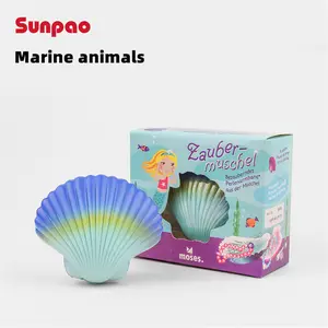 Mermaid Hatchling Water Hatch Toy, Ocean Animal Shell Bracelet Set, Creative Birthday Gift for Kids Boys Girls, Festive Christmas Present, Stocking Stuffers, Beautiful Gift Box