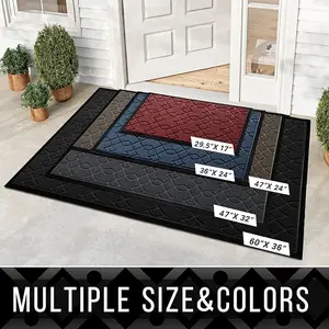 All-Season Waterproof Outdoor Door Mat – Heavy-Duty Non-Slip Entrance Rug for Front Door, Patio, Garage & Porch | Multiple Colors