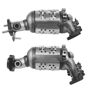 VEVOR Catalytic Converter, 2 Pack, Compatible with Ford Police Interceptor Sedan Explorer FLEX Police Interceptor Utility Taurus/Lincoln MKS MKT MKZ, 3.5L V6, Front, Left, Right, Replacement OE 30585