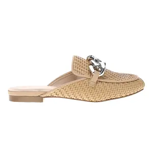 Shu Shop Womens Alexis Mules Flats Casual - Beige