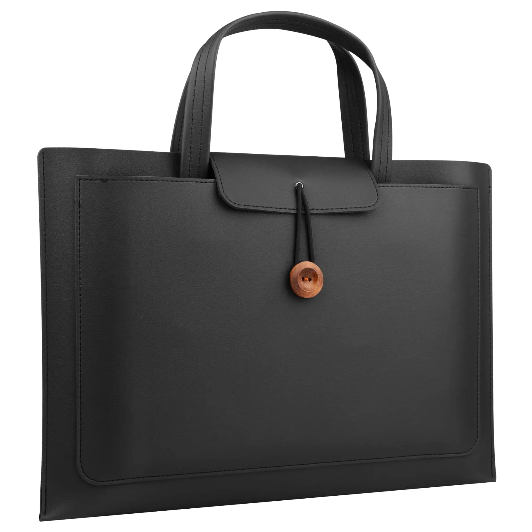 Stylish Laptop Tote Bag for Women 15.6 Inch Expandable Work Bag Large Capacity Computer Purse with 3 Compartments Water Resistant Business Travel Office Handbag