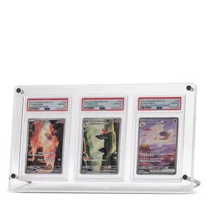 Acrylic 3 Graded Card Display - PSA/CGC/TAG
