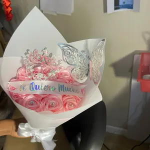 Light Pink Mini Rose Bouquet