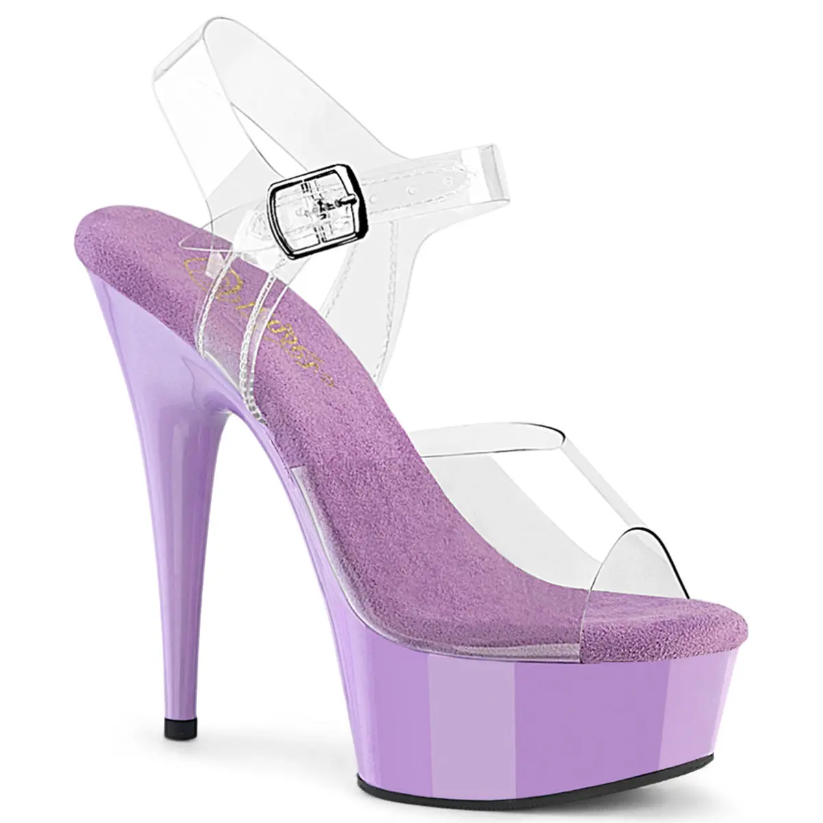 Women's Fashion High Heels Footwear - Stylish Design, 1.75 in Platform, 6 in Heel (Delight-608)