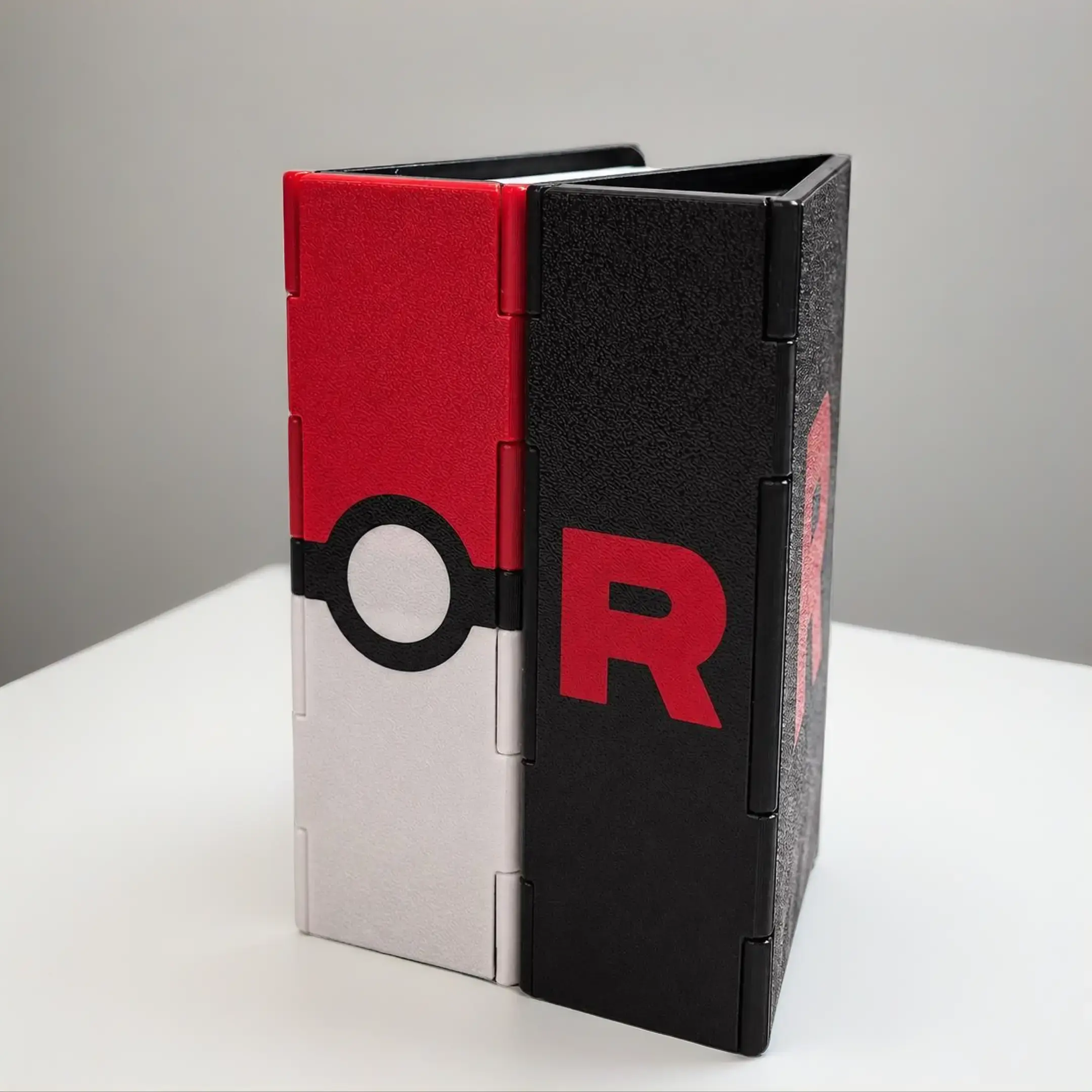 Poke Trading Card Display Book | Magnetic Card Holder Binder | Custom Trading Card Case | Collector Display Album | Gift for Card Collectors Cards Storage Tcg Storage
