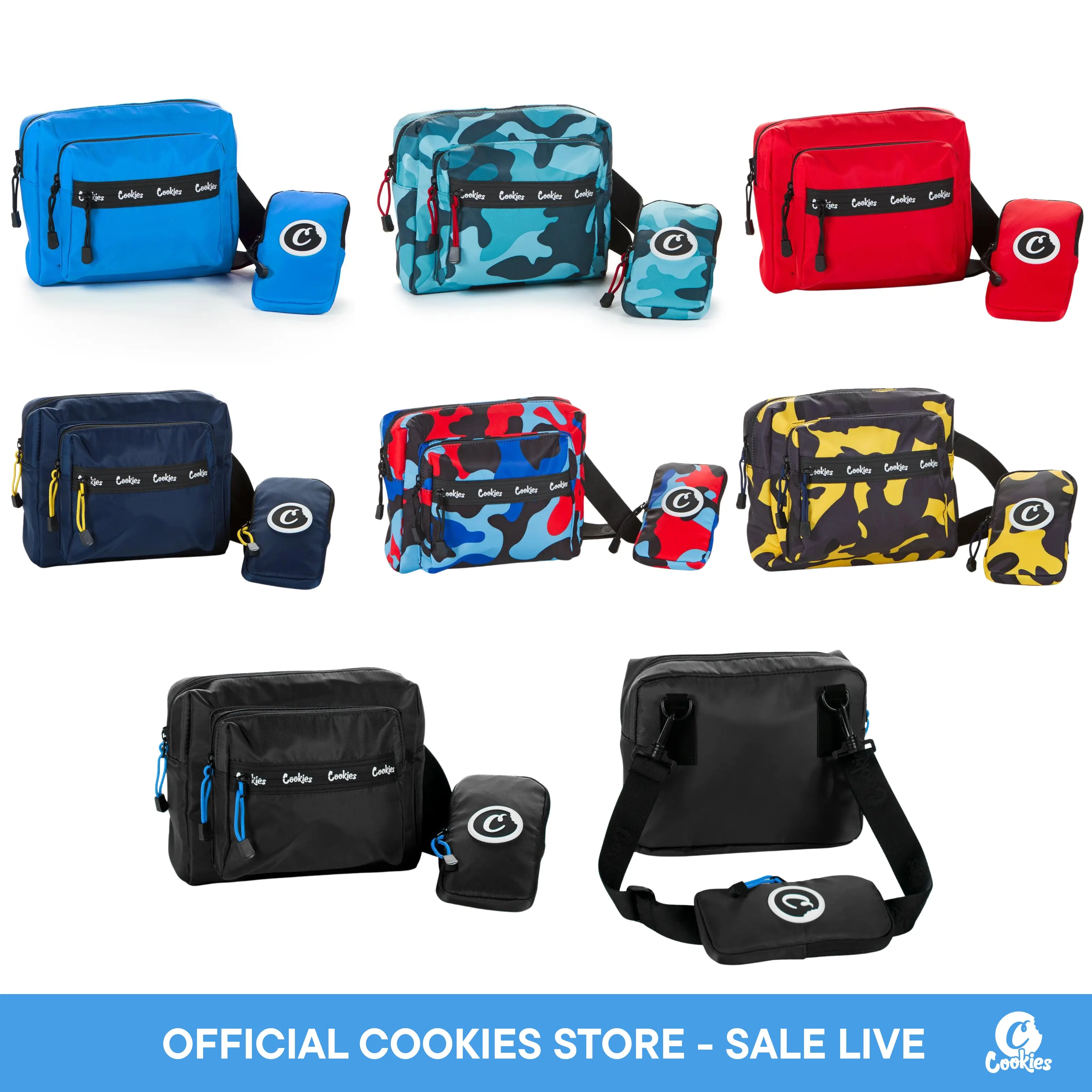 Cookies Charter Shoulder Bag - Multiple Styles