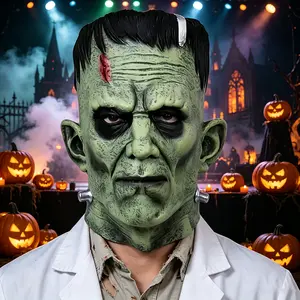 Frankenstein Mask Devil Monsters Cosplay Masks Zombie Mascarillas Evil Latex Masques Anime Face Mascaras Halloween Costume Props Accessory#graduation gifts#father’s day gift