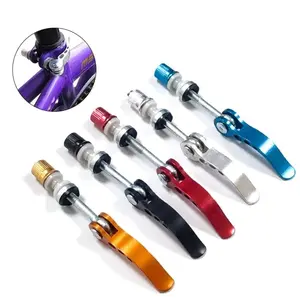 Universal Bicycle Seatposts Clamps Mountain Bicycle Seat Tube Clamp Screw Quick Release Lever Bike Seat Tube Clip Bicycle Parts High Quality