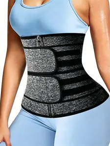 1pc Yoga Waist Trainer, Postpartum Belly Binder for Women, Breathable Fitness Belt, Body Shaping and Tummy Control, Sporty Design