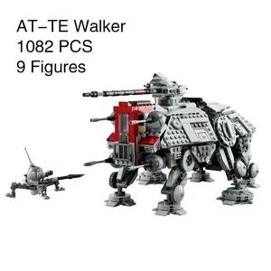 New 1082 Pieces Atte Walker All-Terrain Tactical Executor Compatible Building Blocks Toy, Mecha Model, Adult & Kids Gift, Boy Girl Birthday Present