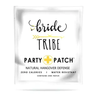 Party Patch - Bride Tribe Patch with Zero Calories, Water-Resistant Recovery Patch for Parties and Nights Out Masks Accessory
